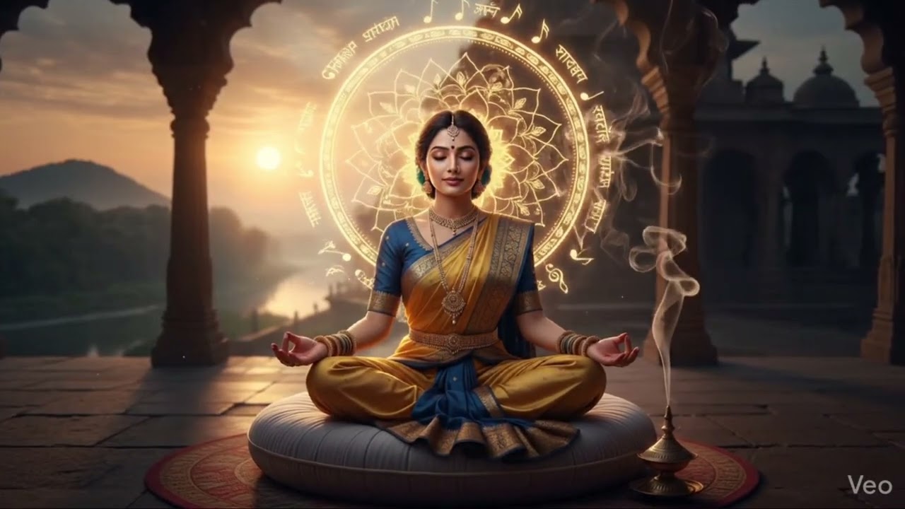 Radha Shri Radha Meditation Music | Inner Peace & Devotional Calm | Calmveda