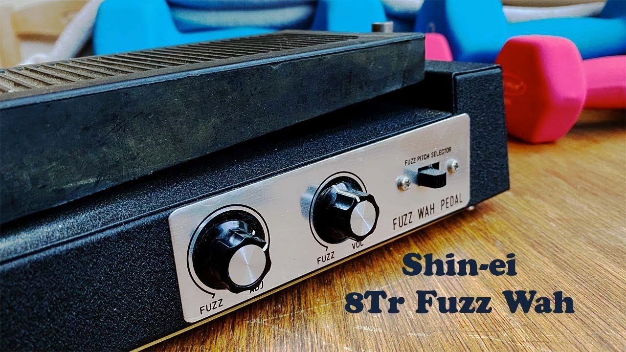 Shin-ei: 8Tr Fuzz Wah. Vintage.