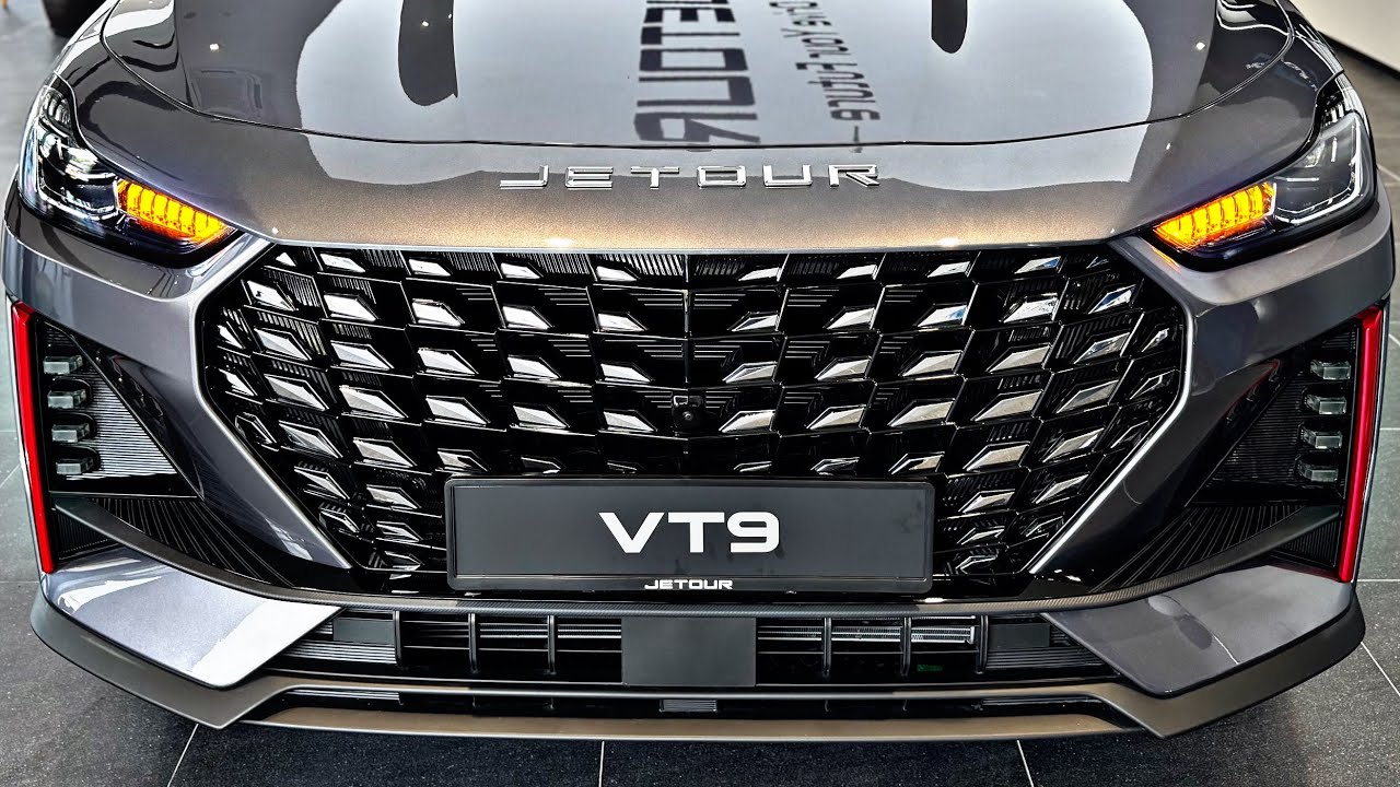 2025 The All New JETOUR VT9 Tech Grey Color | First Look! Luxury exterior & interior details