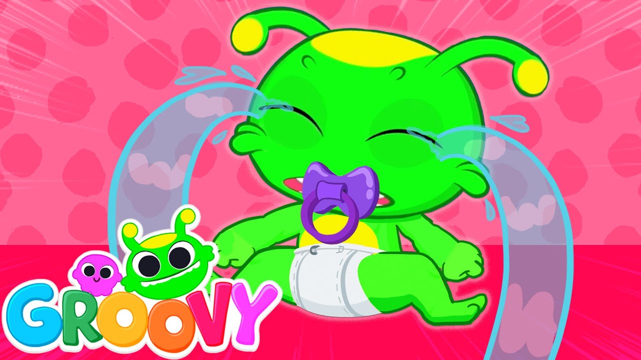 🍅Groovy The Martian chases a delicious and healthy tomato learning the basic emotions