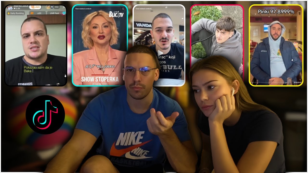 Baka i Milena REAKCIJA na TikTokove - RESPECT ZA EDITE!?