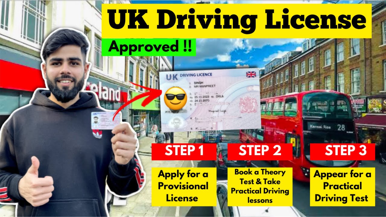 How to get UK🇬🇧Driving License for International Student | How to apply Provisional Driving License