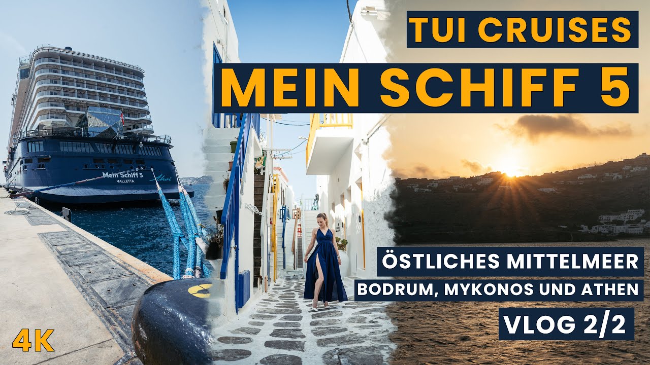 TUI Cruises | Mein Schiff 5 | Östliches Mittelmeer | VLOG 2/2