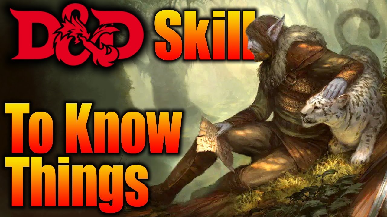 D&D Skills 101  Arcana, History, Nature, Religion