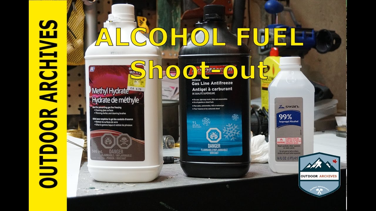 Best Alcohol Stove Fuel - Shoot Out