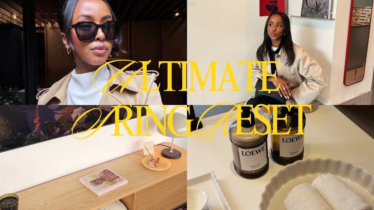 let’s reset for spring 🌷 vision board manifestation, spring fashion haul, getting my life together