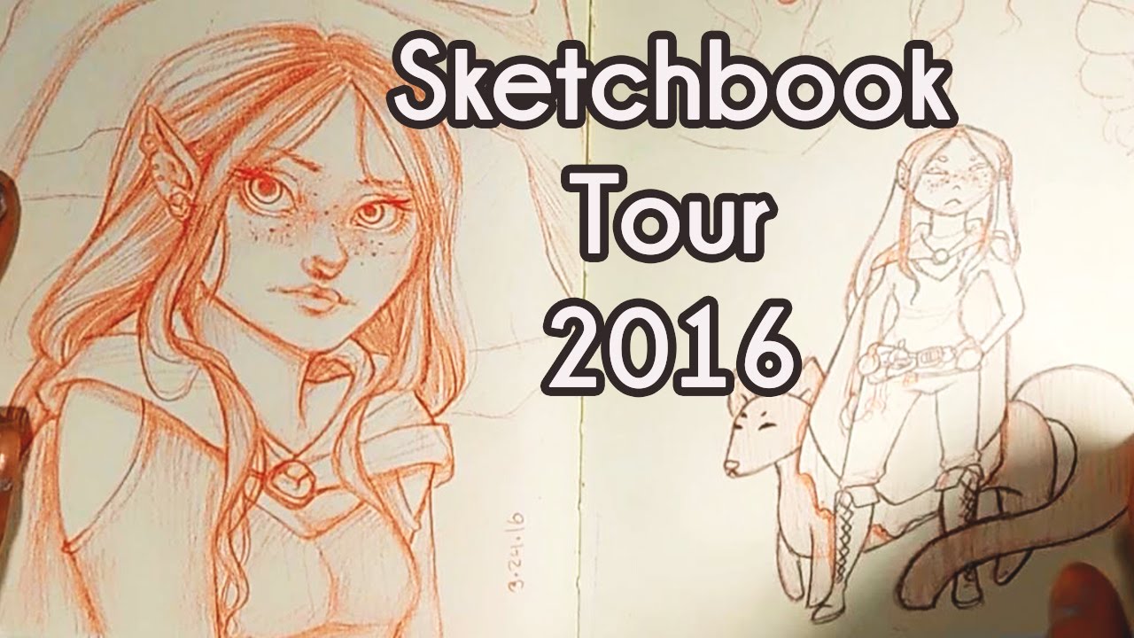 Sketchbook Tour 2016