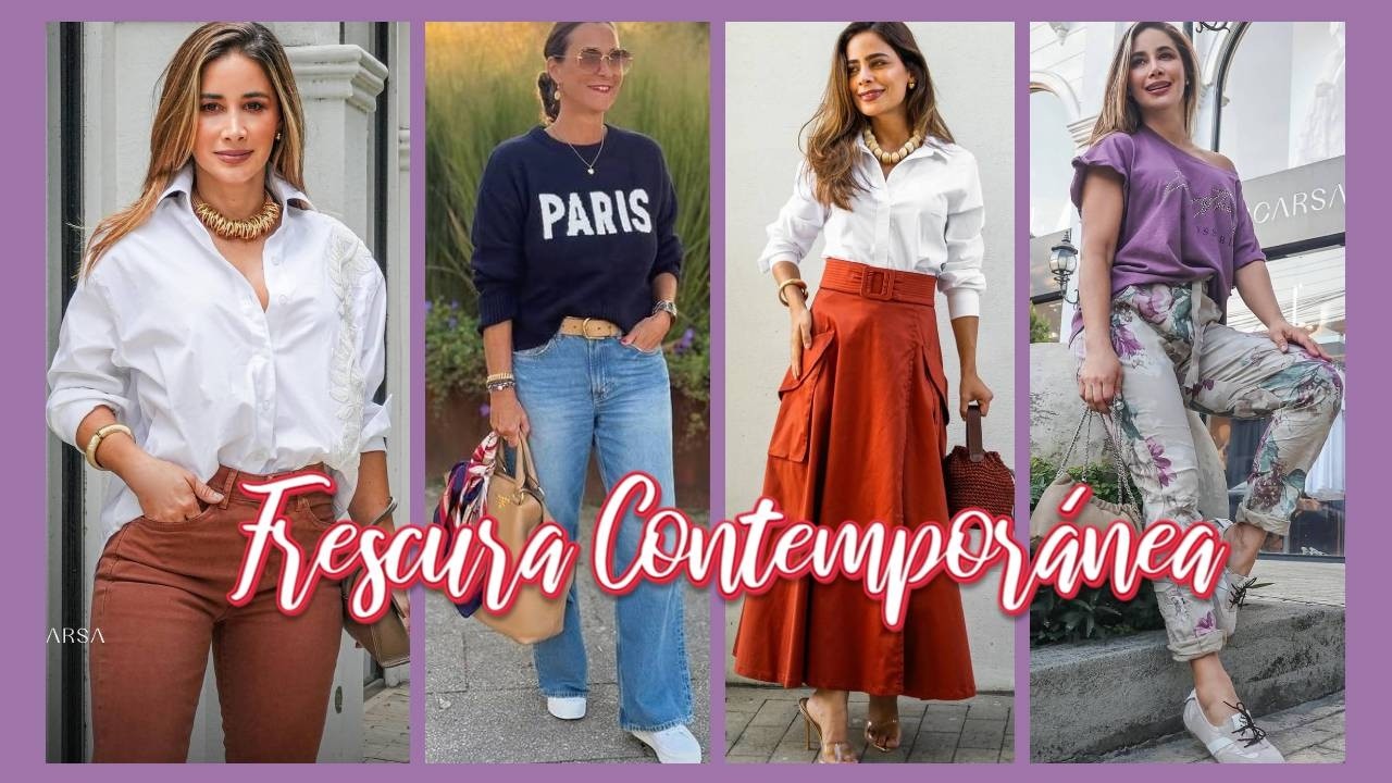 OUTFITS BÁSICOS DE ARMARIO QUE TE QUITAN 10 AÑOS SIN PARECER QUE TE ESFUERZAS