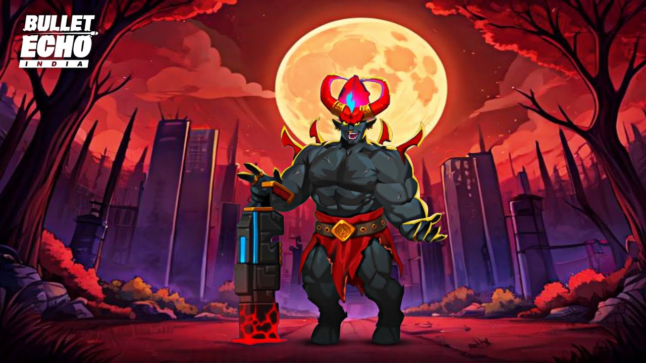 DEMON RAMSAY SKIN AND DIVINE GAMEPLAY IN BULLET ECHO INDIA