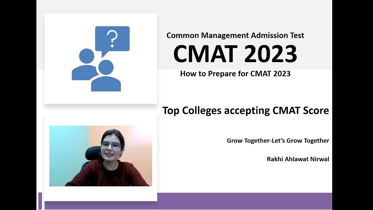 CMAT 2023 |CMAT Exam Pattern| Innovation and Entrepreneurship for CMAT | Colleges through CMAT Score