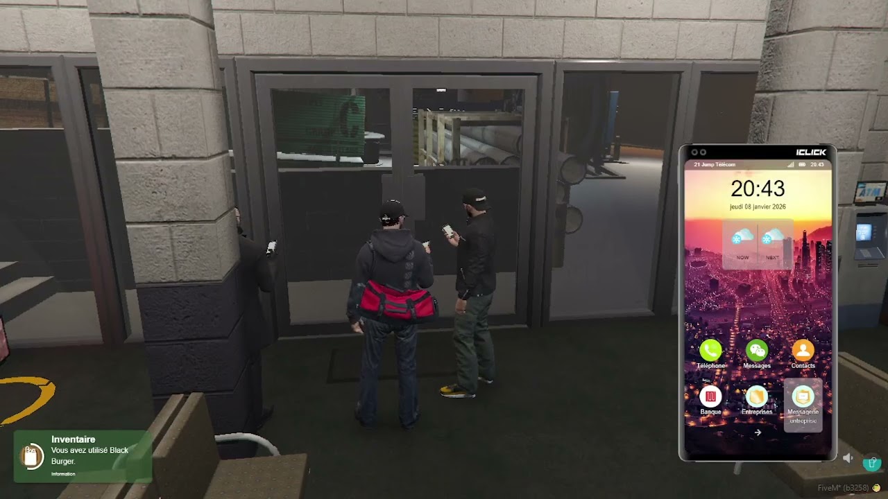 21JUMPCLICK (GTA RP) Yohann Durand S4E43B : Réunion au dépôt