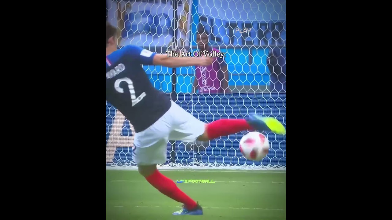 The Art Of Volley Goals In Football🥶🤯 #shorts #football #soccer