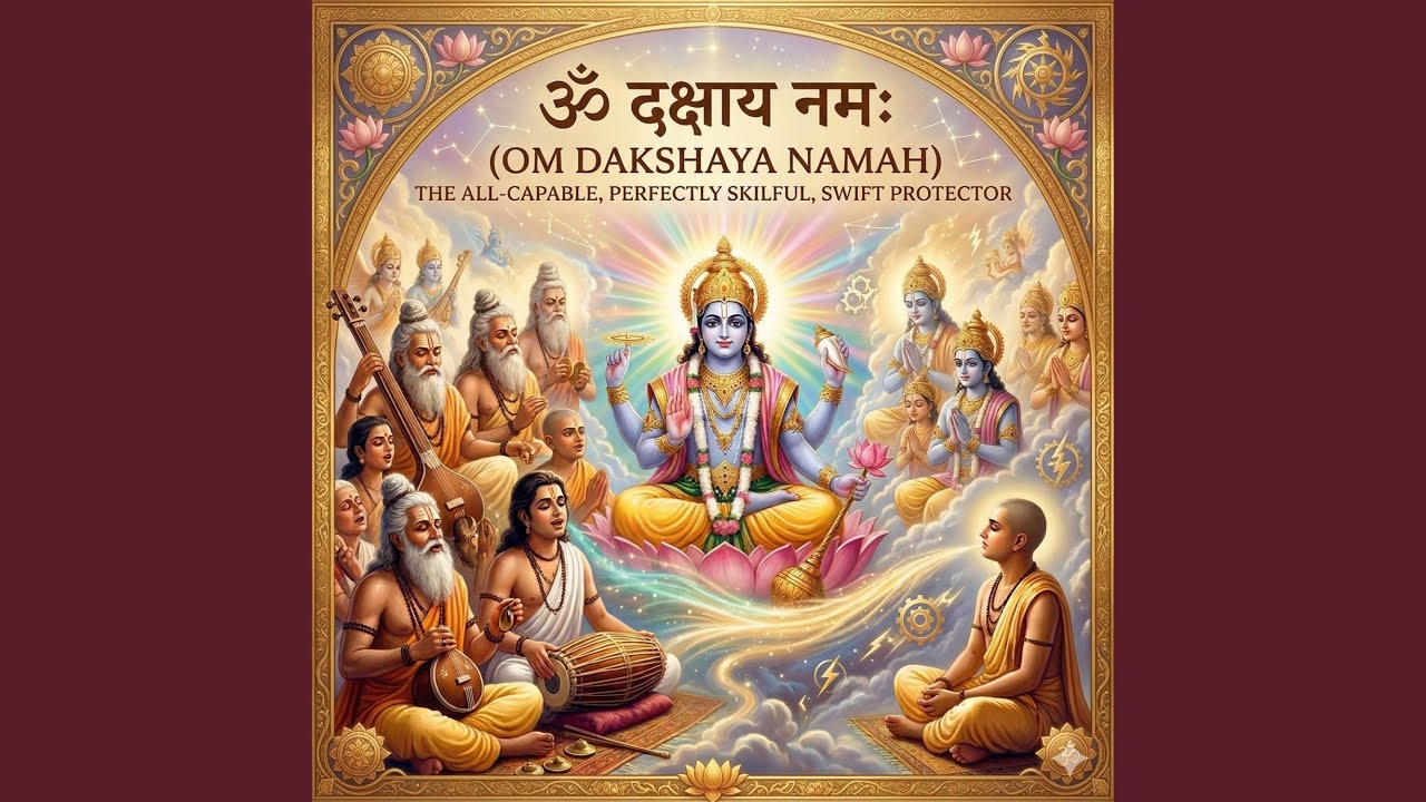 Om Dakshaya Namah (ॐ दक्षाय नमः)