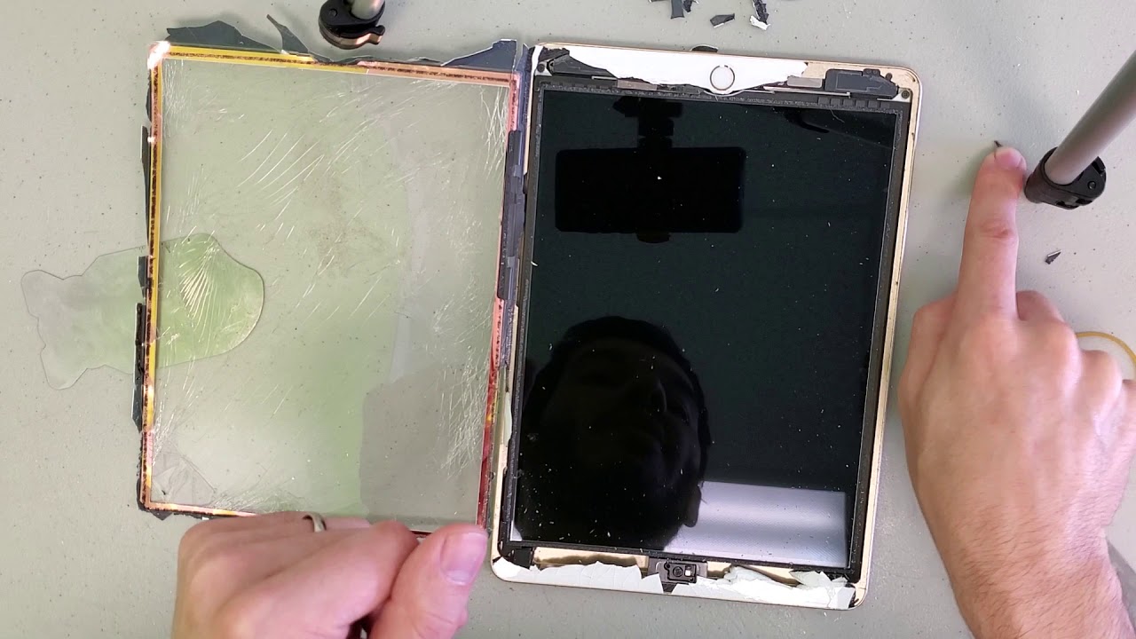 Detayli iPad air 2017 Ekran Tamiri Türkçe Anlatim A1822