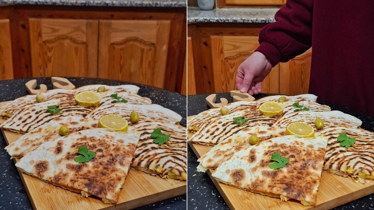 مملحات رمضان 2026 🌙 أسهل كاساديا بحشو مفرج و إقتصادي يوجد على السريع 😋😍