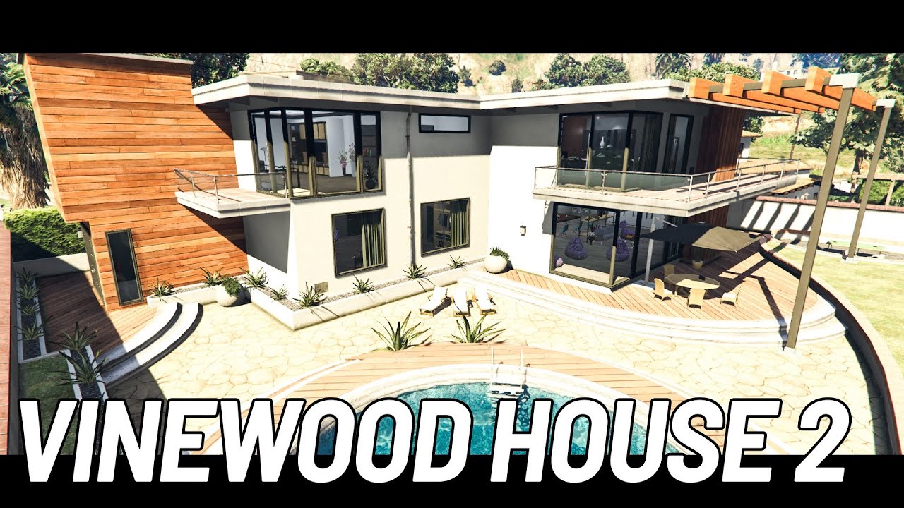 GTA V MLO Interior: Vinewood house 2 for FiveM/SP