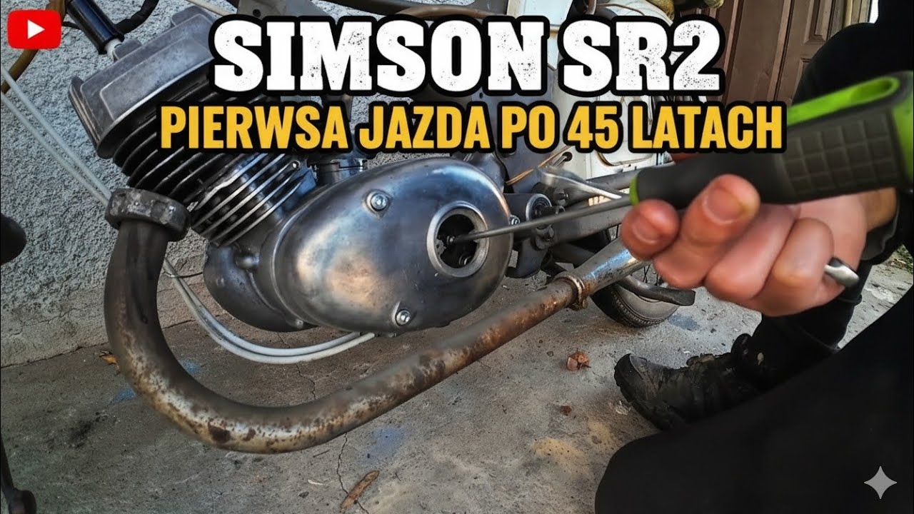 45 Lat Czekał: Simson SR2 Znowu Żyje!
