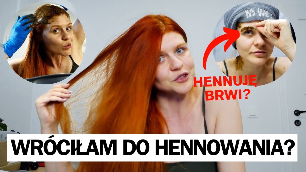 w końcu pohennowałam włosy!