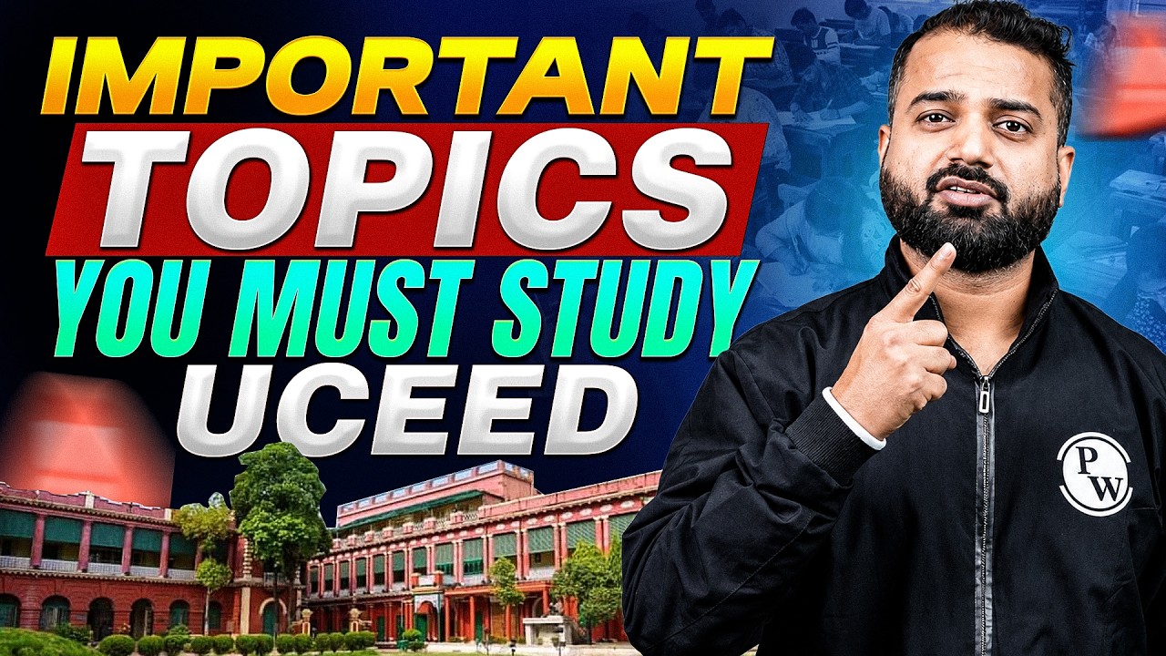 UCEED Preparation 2027: Important Topics, Weightage & Paper Trend Explained
