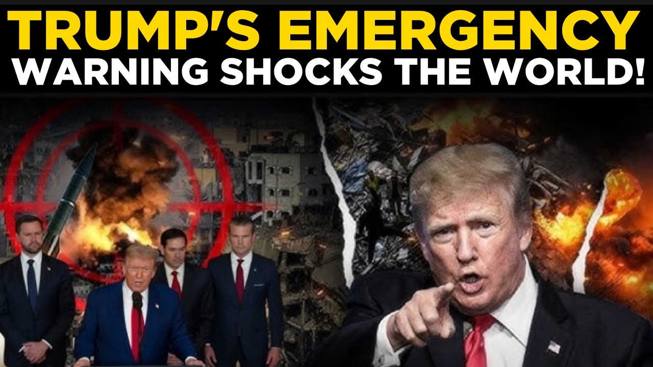 Trump Emergency Warning Live | Message Shocks World Leaders | WORLD NEWS | TRUMP LIVE