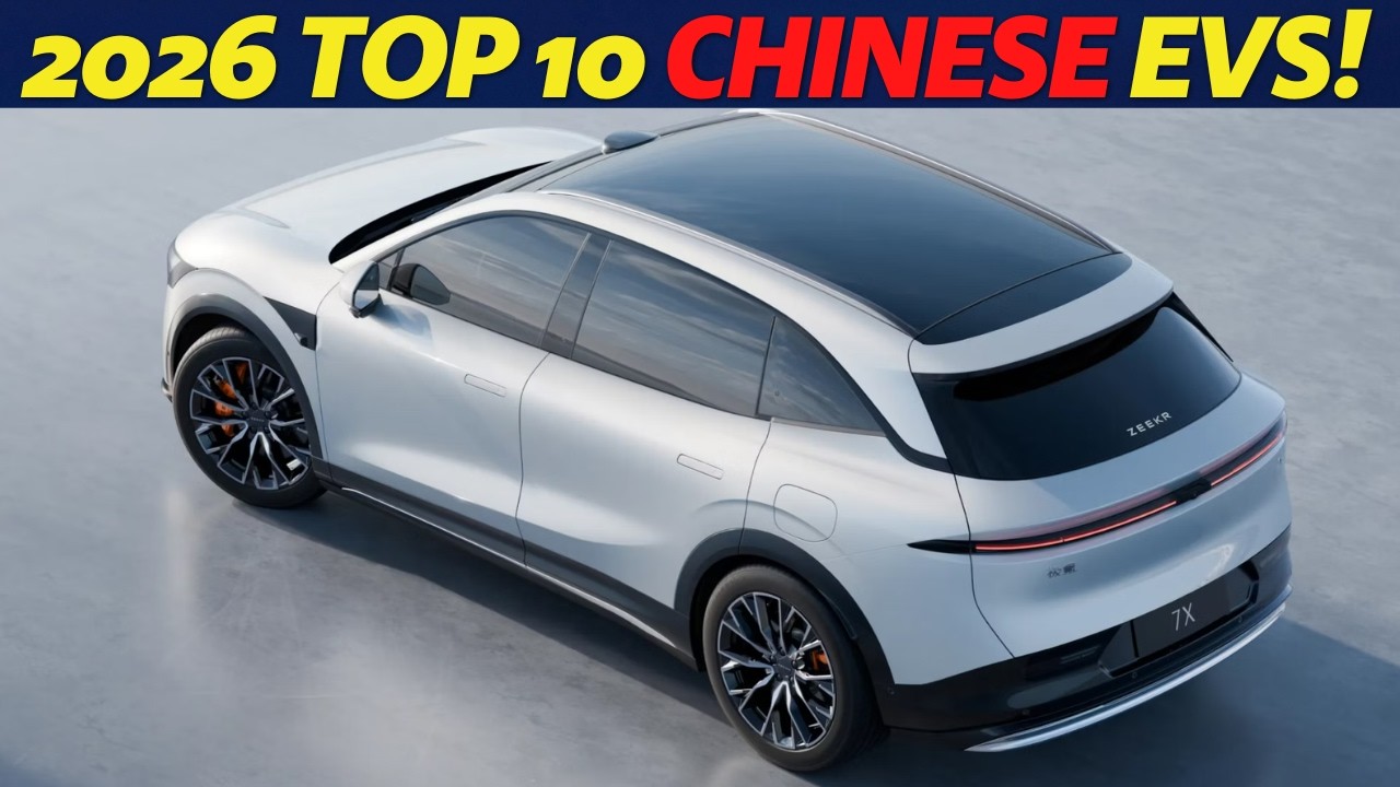 2026 Chinese EV Ranking &ndash; The 10 Best Full Electric Cars