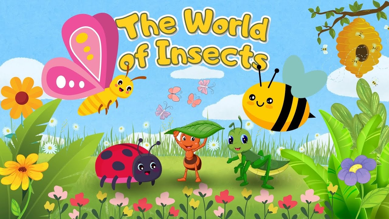 The World of Insects Tiny Wonders All Around Us | English Educational Stories
