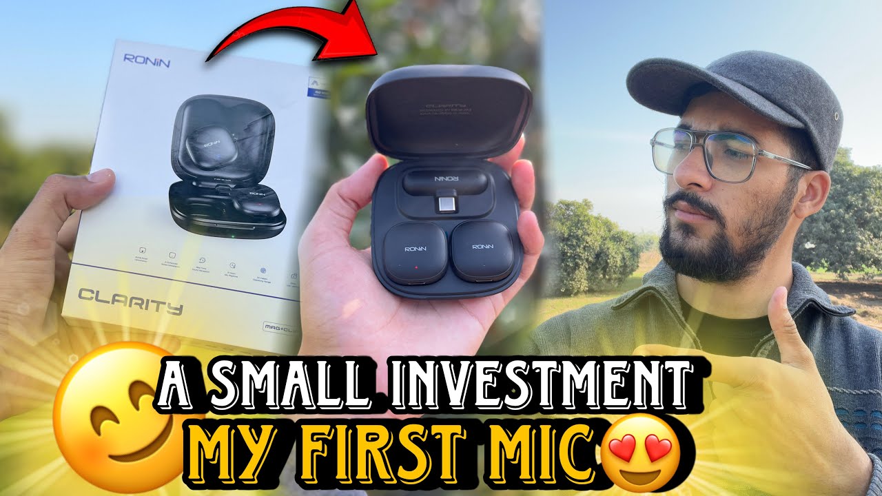 I Bought My First Mic! | Clarity (R-8005)