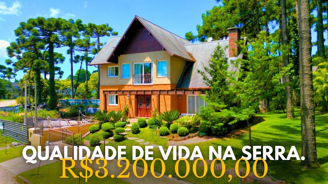 Casa MOBILIADA à venda em Canela - Conforto e qualidade no MELHOR bairro da cidade! | Vetro Imóveis