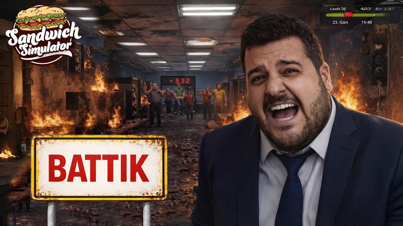 BU SEFER GERÇEKTEN BATTIK | Sandwich Simulator #5 (FİNAL)