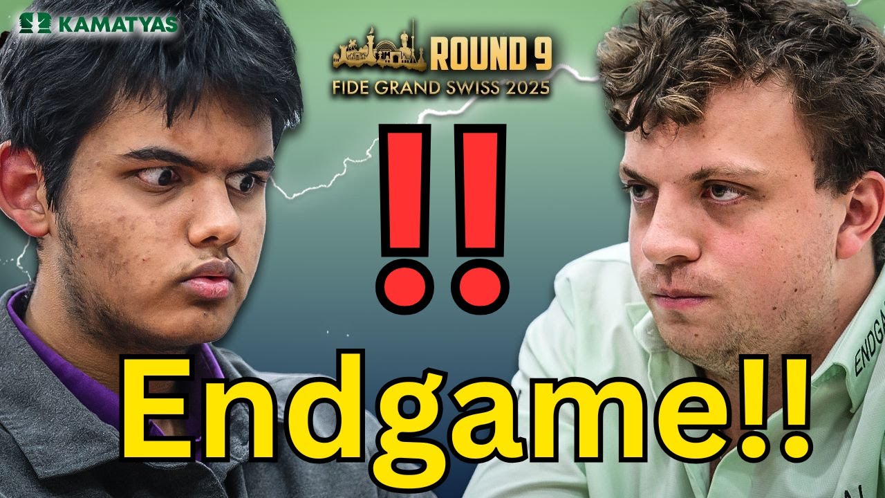 Ramdam Ang PILITAN Ng Laban! GM Mishra vs GM Niemann | Round 9 FIDE GrandSwiss 2025