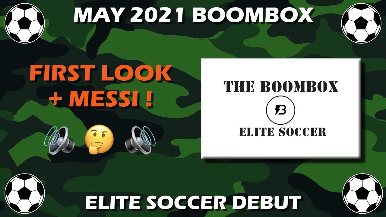 FOUND MESSI!! May 2021 Boombox Elite Soccer First Look & Review