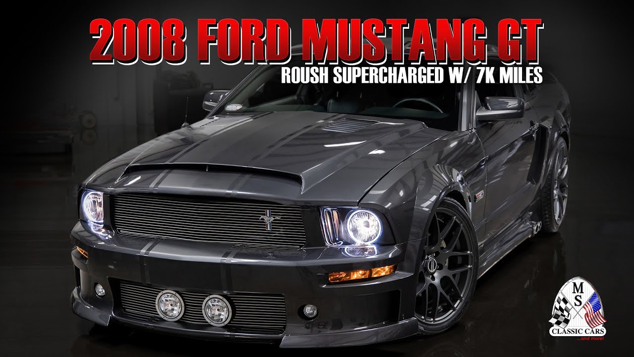 Roush Supercharged 2008 Ford Mustang GT Custom Eleanor