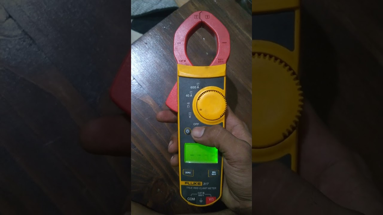 fluke 317 clamp meter. tang ampere paling akurat