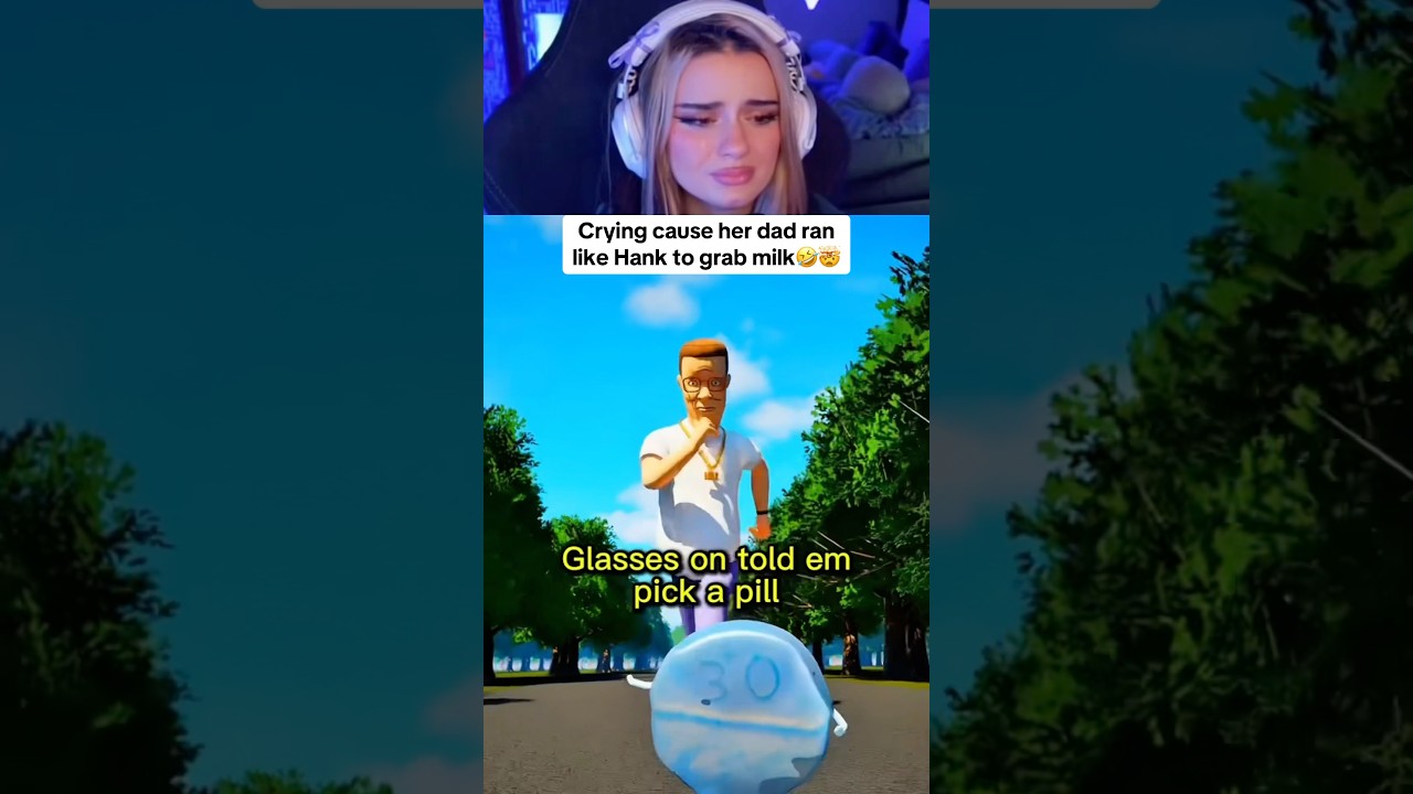 What are the chances her dad is coming back? 🤣 