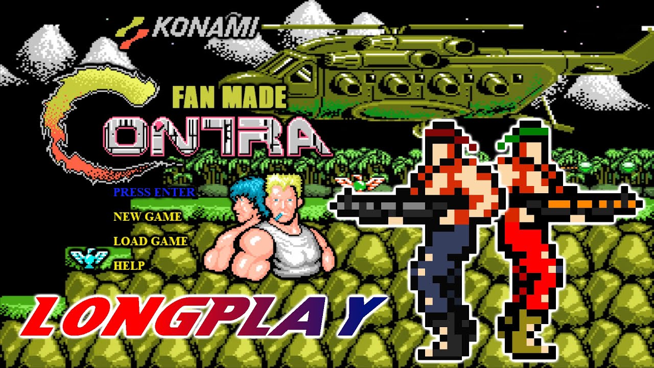 CONTRA REMAKE 2019 by beersypro [PC,FANGAME] LONGPLAY