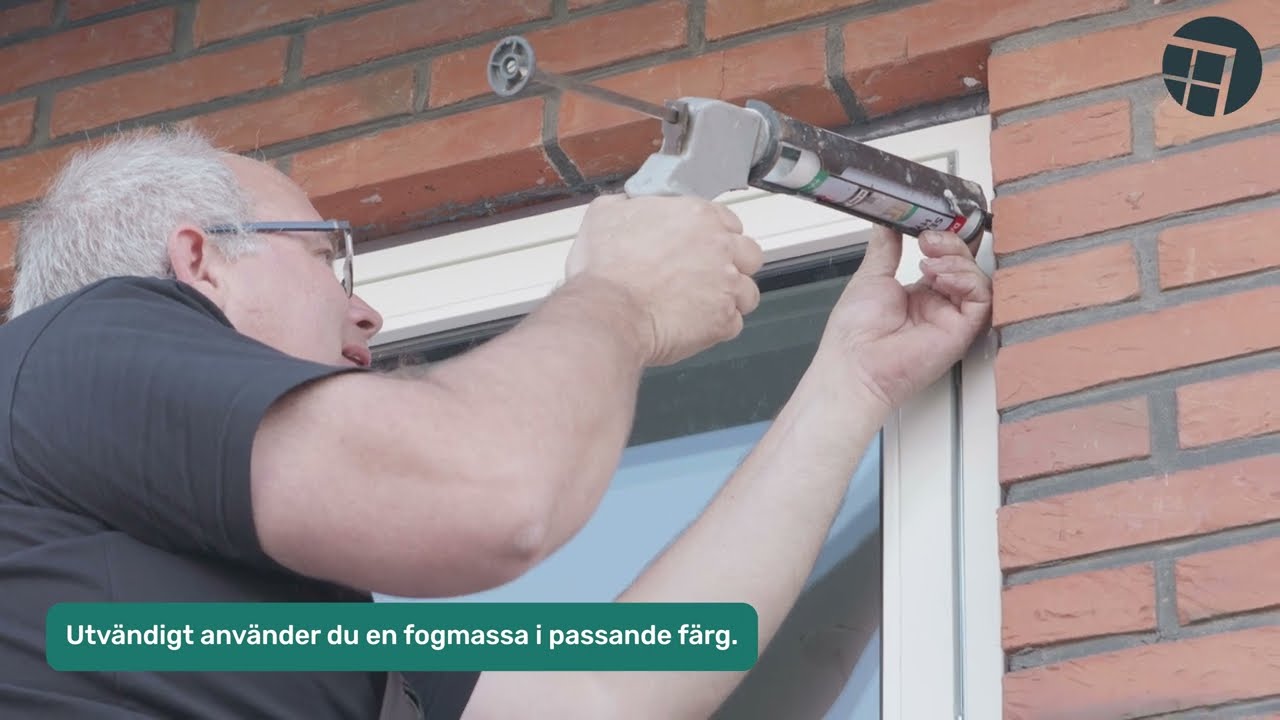 Montering av f&ouml;nster - enkel guide om hur du installerar nya f&ouml;nster