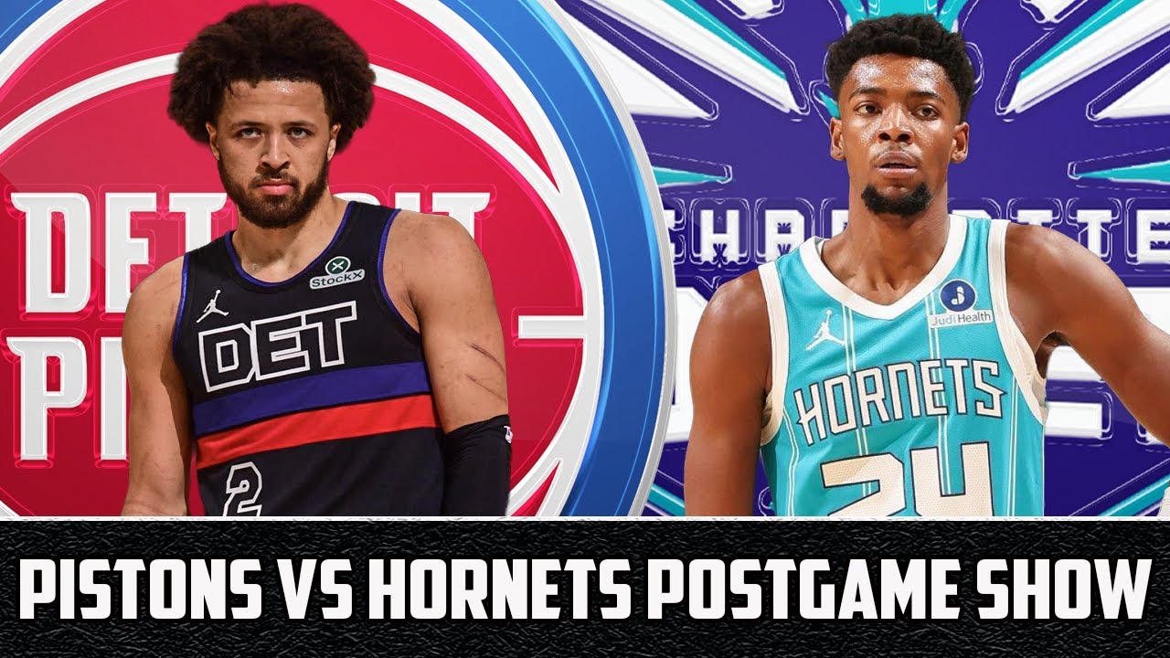 Detroit Pistons vs Charlotte Hornets Postgame Show