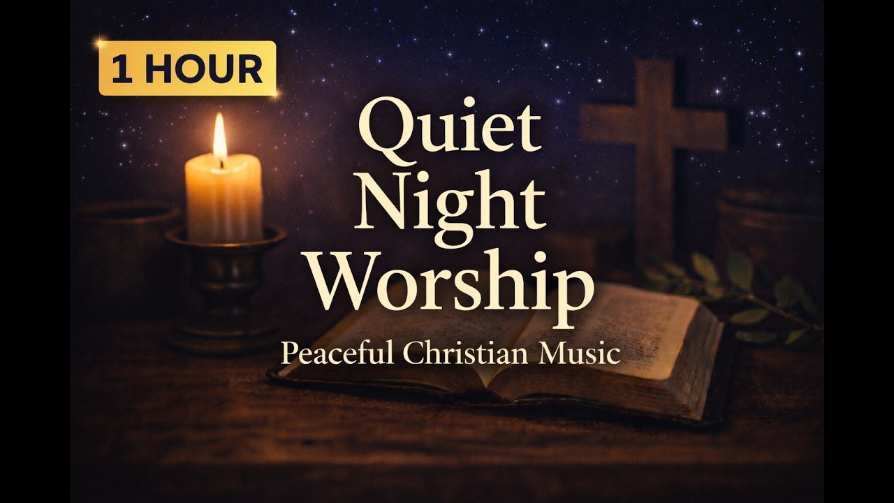 Quiet Night Worship – Peaceful Christian Lofi Prayer Music for Sleep & Prayer