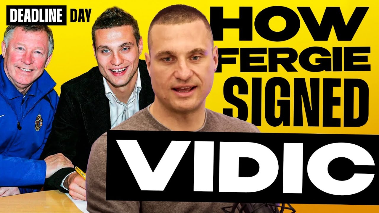 Vidic Talks On How Sir Alex Ferguson Signed Him To Man Utd