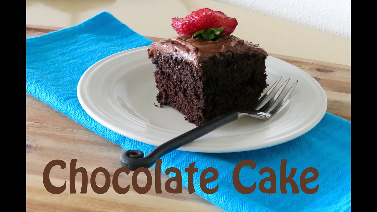 Homemade Chocolate Cake  -- The Frugal Chef