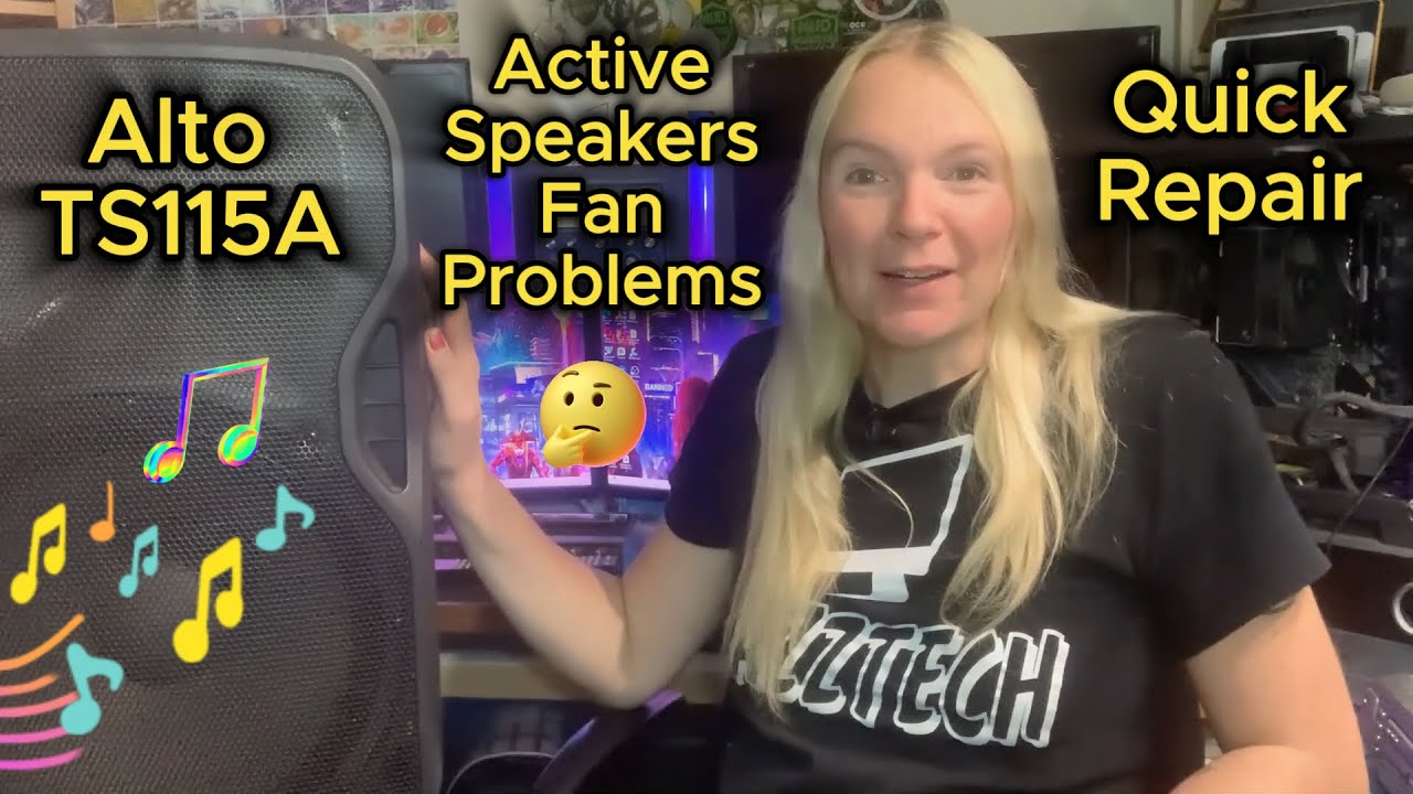 Alto TS115A Active PA Speaker Overheating Problems!  Quick Repair Needed!