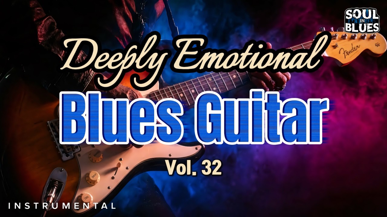 Deeply Emotional Blues Guitar 32 | Lost Alone in the Dark With My Memories