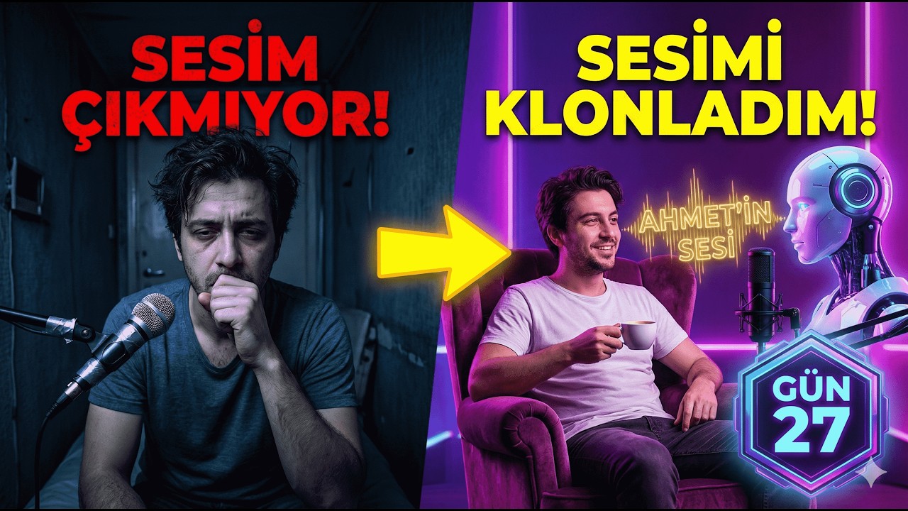 BU SES BENİM DEĞİL! 🎙️|30 Günde 30 Yapay Zeka Uygulaması - Gün-27  #reklam #googleaıstudio #gemini
