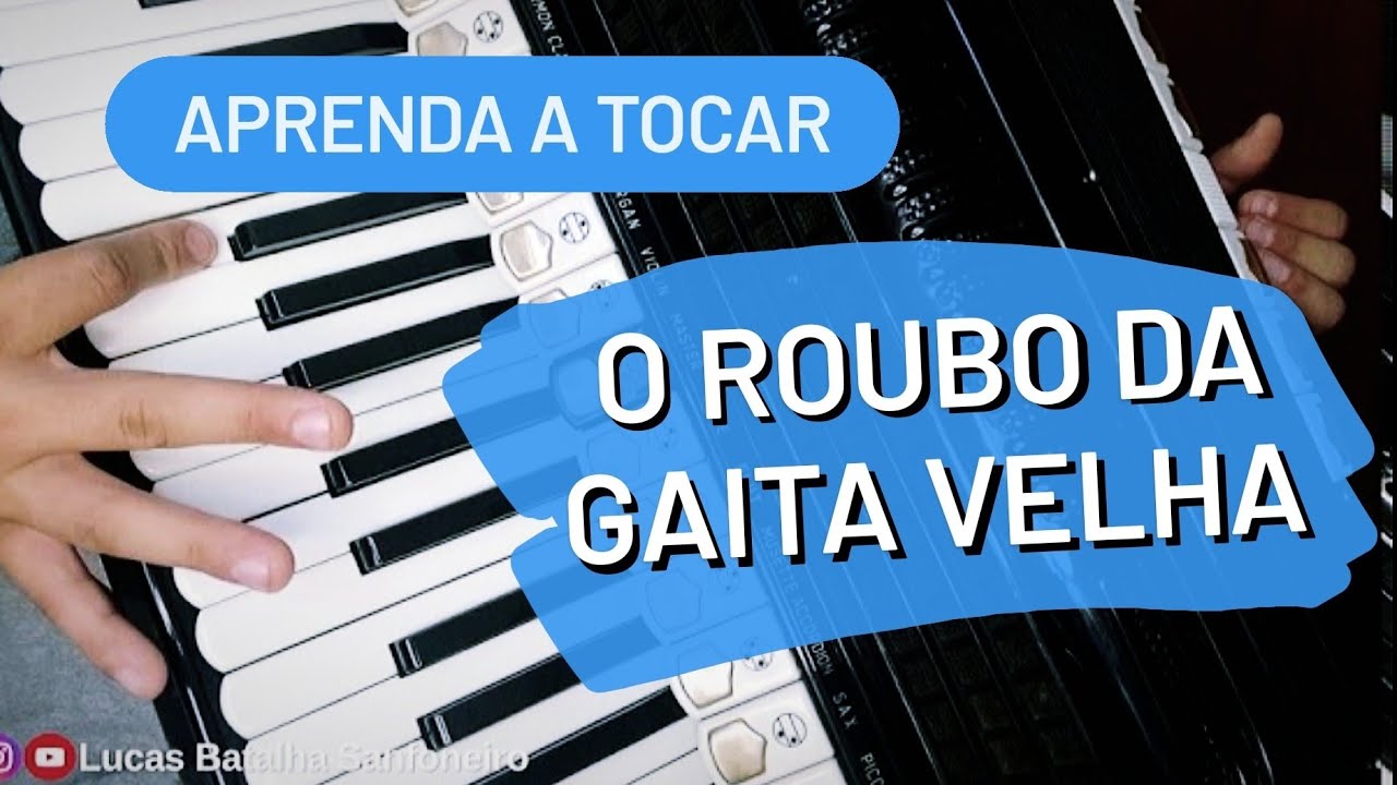 Como tocar O ROUBO DA GAITA VELHA - Aula 100% Completa na Gaita