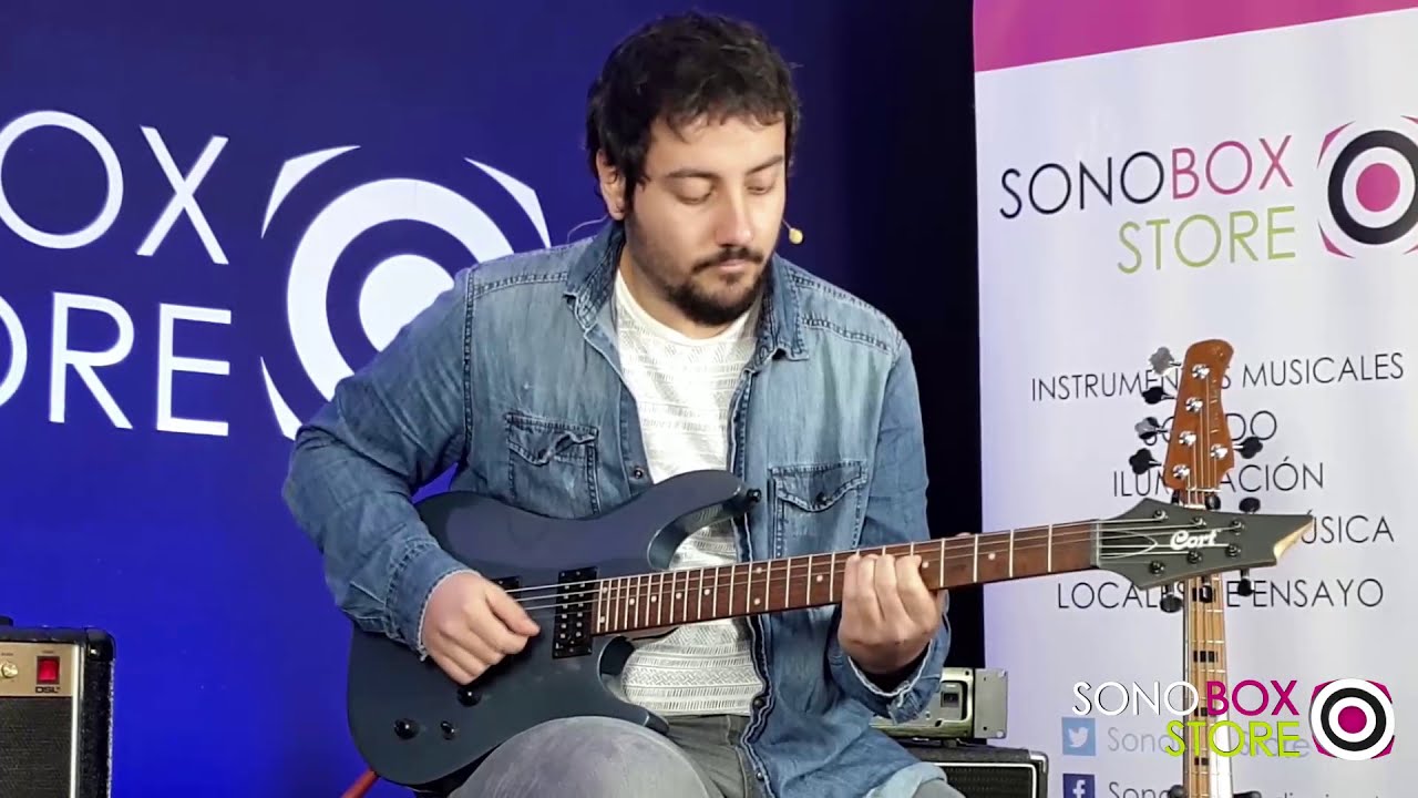 Guitarra Cort KX 100 con Amplificador Marshall DSL 5 -Sonobox- Demo, Soundcheck (Review en Español)