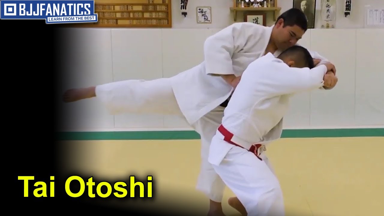 Tai Otoshi Variation Against An Unbroken Grip by Satoshi Ishii
