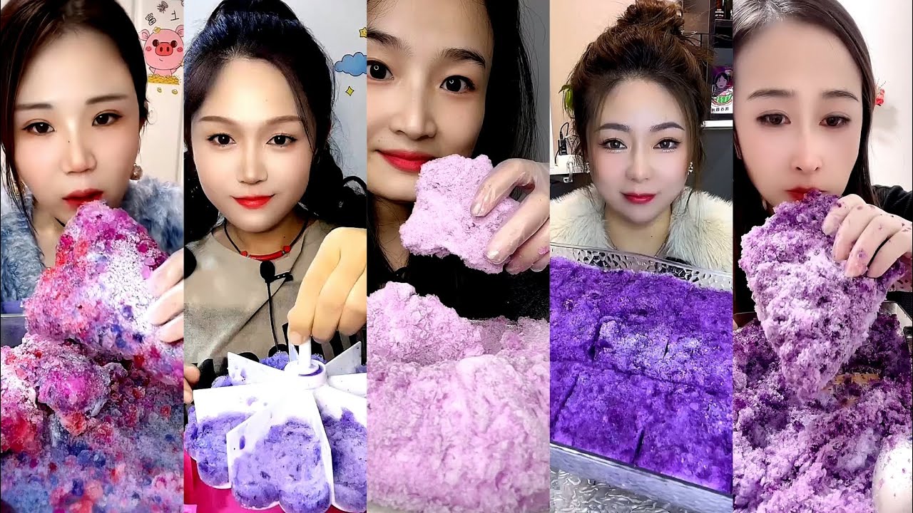 ASMR SHAVED ICE EATING yy