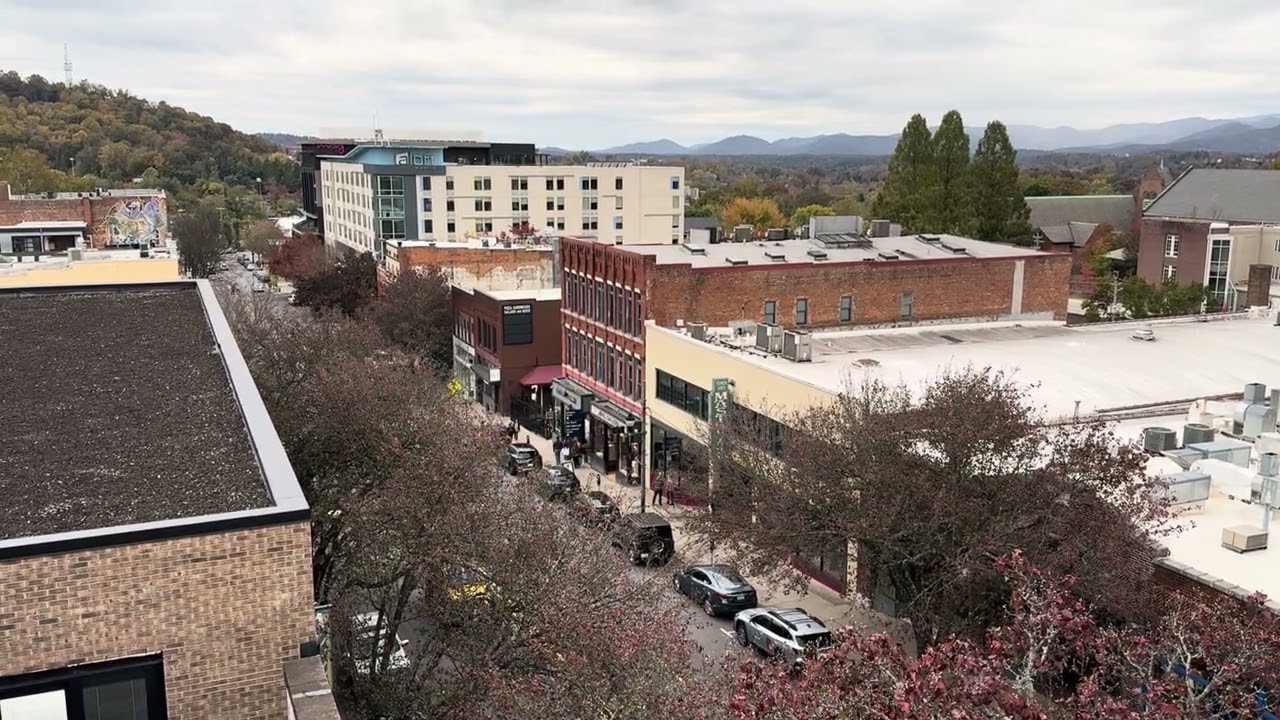 2025-10-26: Biltmore Avenue from Above, Asheville, NC