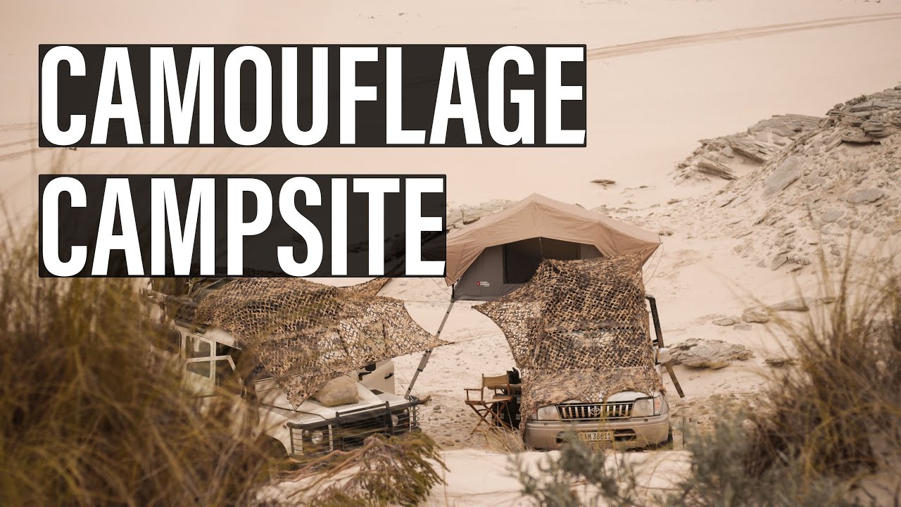 CAMPSITE CAMOUFLAGE | How to employ camouflage and concealment methods to conceal your campsite