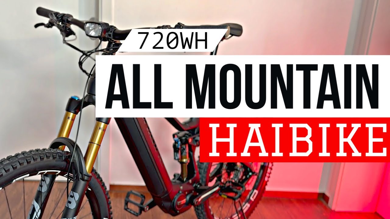 Quick Shot : HAIBIKE AllMTN 10 eMTB Fully 720WH Akku und Yamaha PWX3